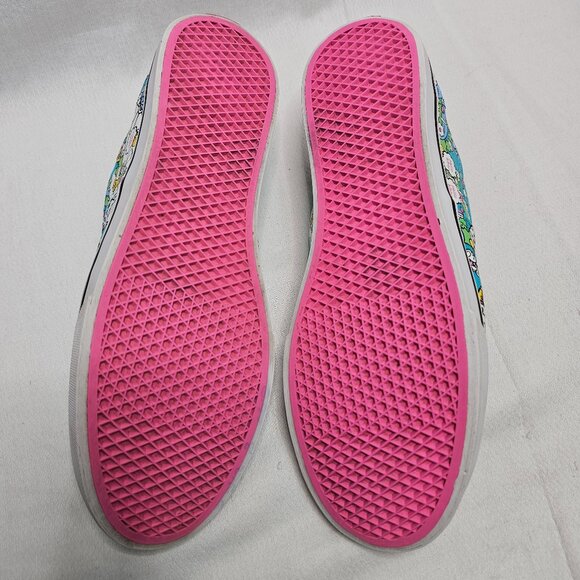 Vans Hello Kitty Sanrio Multicolor Print Sneakers Shoes Womens Size 8- Mens 6.5 - Picture 10 of 13